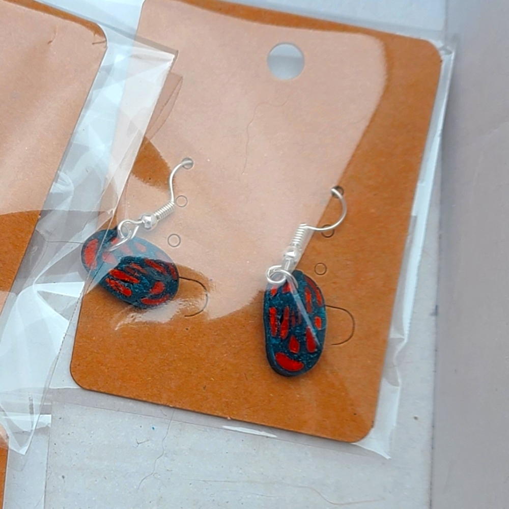 Snow white and the seven roses earrings